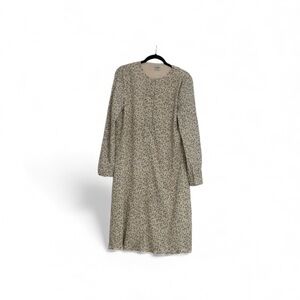 Blank NYC Cream Floral Long Sleeve Dress